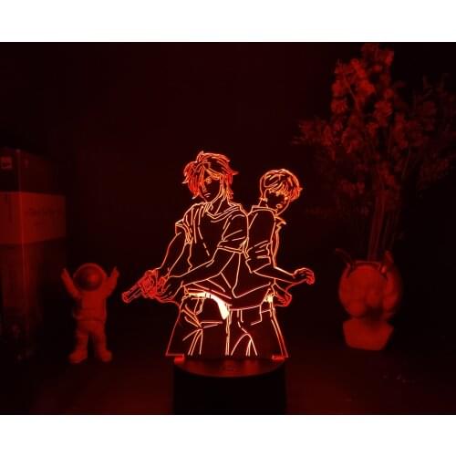 Banana Fish 3D Led Night Light Anime for Bedroom Decor Child Kids Birthday Gift Manga Gadget Dropshipping Banana Fish USB Lamp