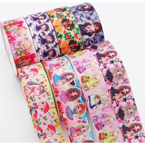Free shipping Printed Grosgrain Ribbon Tape 35478