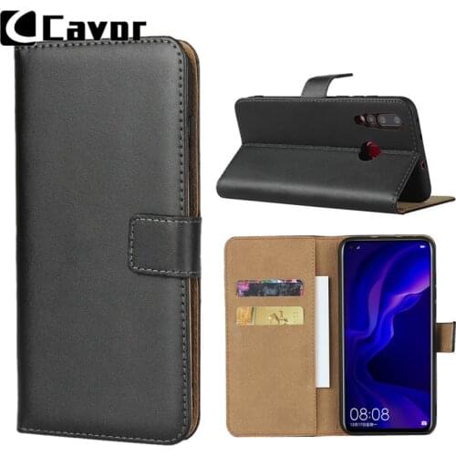Leather Flip case Coque For Huawei Nova 4 Wallet Cover Case Phone Accessory Flip Leather For Nova4 Wallet Case Fundas