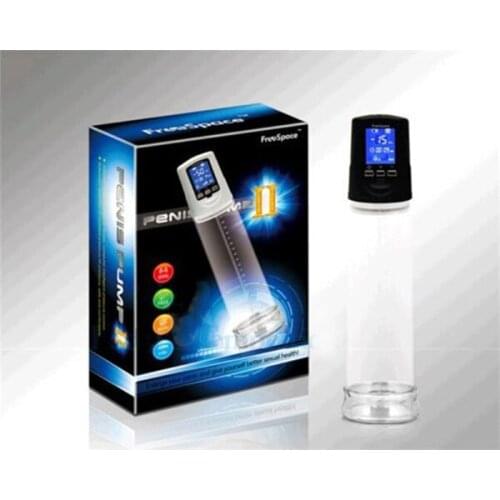 Penis Pump with USB Rechargeable,LCD Automatic Electronic Penis Enlarger Male Enhancement,Electric Penis Enlargement Free by DHL