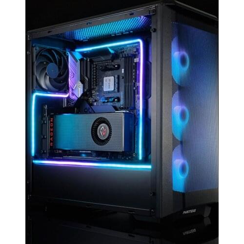 PHANTEKS M1 M5 CMBO Light Strip ARGB Neon Computer Case Decoration LED Strip Set 5V 3 Pin Lamp Tape for PC Case Chassis 550mm 10