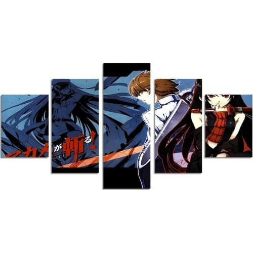 Akame Ga Kill Poster Prints Canvas Oil Painting Wall Art Pictures Home Decor No Frame Gifts for Anime Lovers
