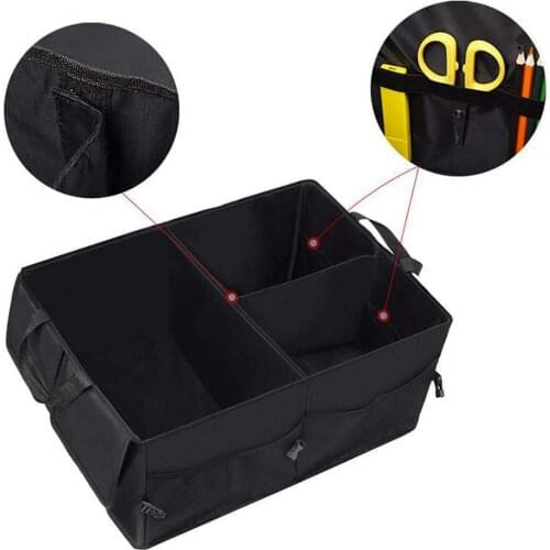 Premium Car Boot Organiser Collapsible Storage Bag Trunk for Auto Luggage