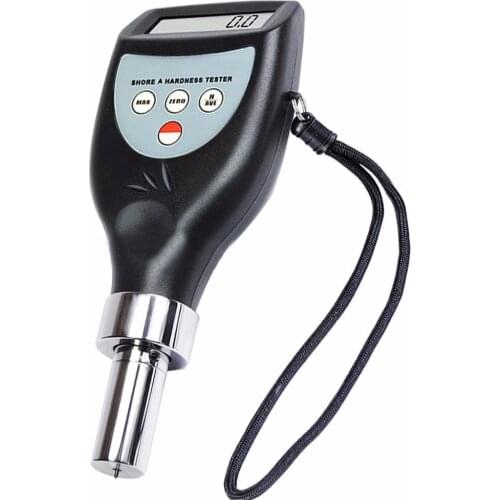 Handheld Digital Shore A Meter Hardness Durometer Tester Rubber NEW with built-in Probe 0-100HA Range