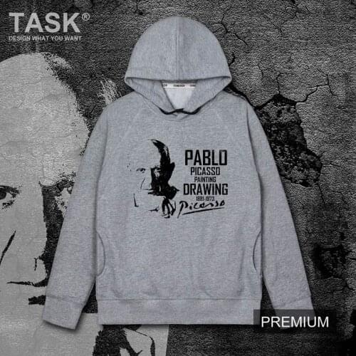 Celebrity Pablo Picasso Spain painter playwright poet sculptor modern Art Peace Dove stereoscopic print hooded sweater Teen Male