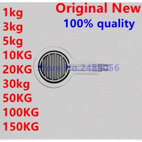 1kg 3kg 5kg 10KG 20KG 30kg 50KG 100KG 150KG Film Pressure Sensor Resistive Force Sensitive Plantar Flexible Robot FSR Insole