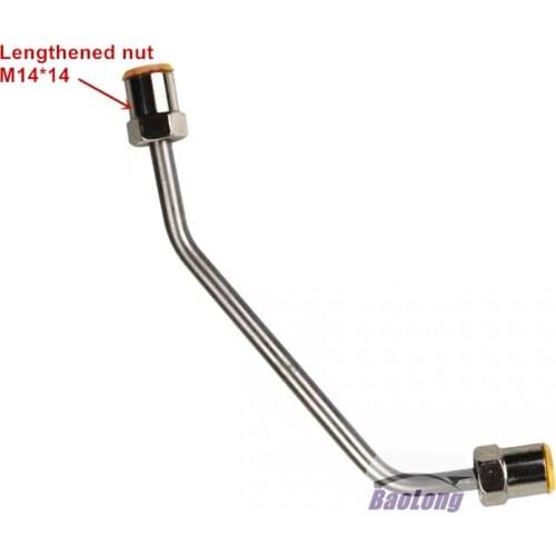 1pc diesel oil tube for CAT 320D High pressure common rail pipe, 320D pump head extended oil pipe