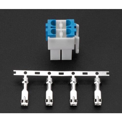 4 Pin Short Wave Radio Power Supply Socket Cable Cord Connector for ICOM IC-7000 IC-7600 FT-450 TS-480