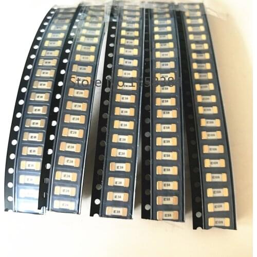 5 Values *20PCS(each)=100PCS/lot SMD fuse kit 1808 1A 2A 3A 5A 10A FUSE KIT