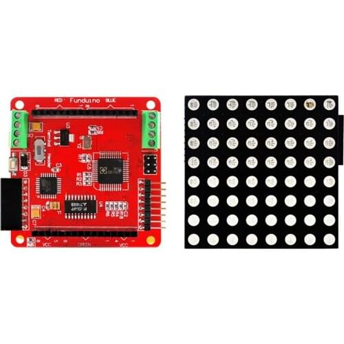8X8 Dot Matrix LED Display Driver Board Full Color LED Display Red Green Bule RGB Anode Digital Tube Screen for Arduino