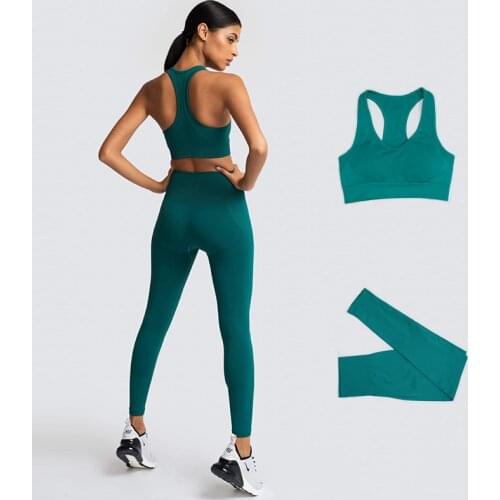 Vital Seamless Female Sports Bra Gym Leggings Suits Yoga Set Work Out Exercise Clothing Athletic Wear For Womens Sportswear