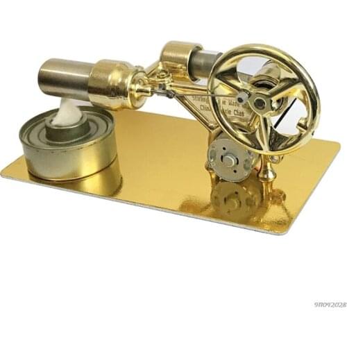 Hot Air Stirling Engine Experiment Model Power Generator Motor Educational Physic Steam Power Toy Design Gifts A16 21 Wholesales