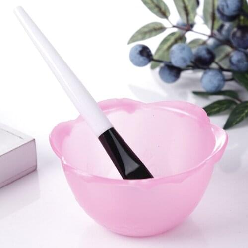 Mask Bowl Set Mask Brush Environmentally Friendly PVC Resin mei rong wan