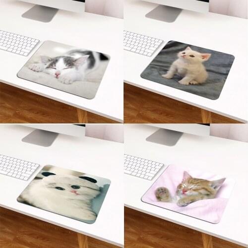 Cute Pet Cat Computer Mouse Pad Table Pad Game Mouse Pad Game Console Accessories Rubber Mouse Pad Gaming Accessories