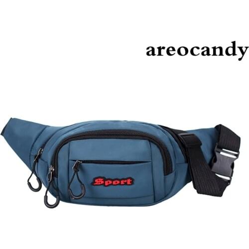 Men Waist Bag Pack Purse Casual Large Phone Belt Bag Pouch Womens Canvas Travel Phone Bag Fanny Banana Bag Hip Travel Phone Bag