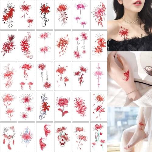 Tattoo Stickers Srt Lady Body Bewitch Fashion Butterfly Fox Sexy Mon Dieu Thank You Sticker Temporary Tattoos Translational