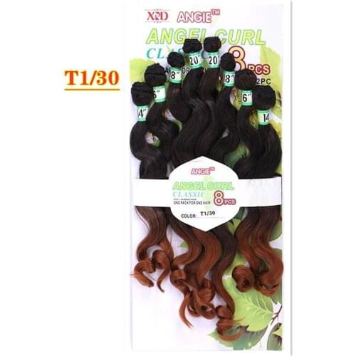 Hair Weft 14/16/18/20 Inch 210G 8 Bundles/Pack DIDA CURL Curly Bundles Weave Bohemian Human Hair Extension (Free Shipping)