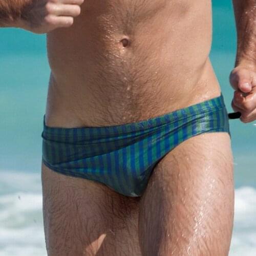 Newest Men Swimwear Black Mens Swimming Trunks Waterproof Quick Dry Swim Party Briefs Hot Sale Mens Swim Shorts