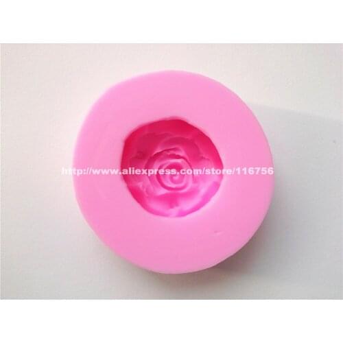 New! Free Shipping Flower Shaped Silicone Mold Cake Decoration Fondant Cake 3D Mold Food Grade Silicone Mould 244