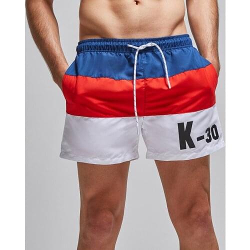 New Swimwear Men Swimsuit Quick Dry Swimwear Pants For Men Casual Beach Shorts Sports Suits Surf Board Shorts Men Swim Trunks