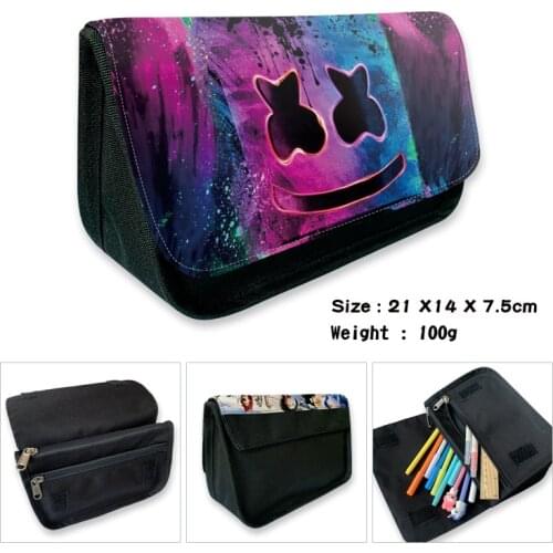 Fortnites Pencil Case Fortress Night Pencil Bag Storage Pencil Box Back To School Pen Case Anime Stationery Kids Gifts