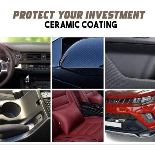 Plastic Parts Retreading Agent Wax Auto Interior Renovated Wax Coating Plastic Car Gloss Cleaner Polish High Auto