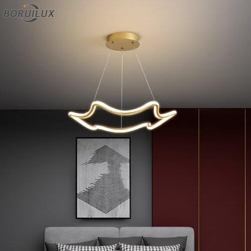 Simple New Modern LED Chandeliers Lights Bedroom Dining Living Room Loft Salon Iron Aluminum Lamp Remote Control Indoor Lighting