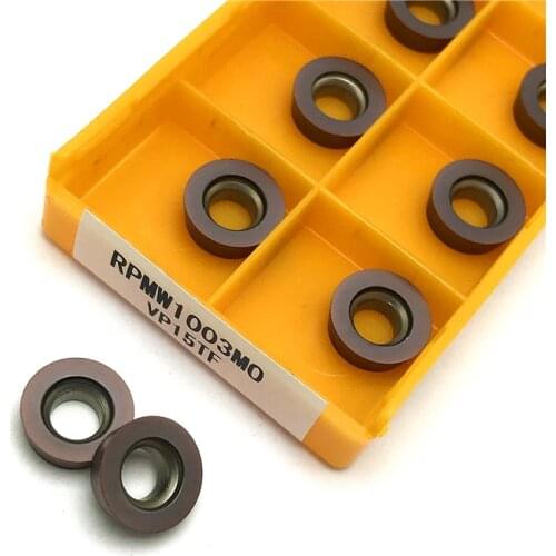 RPMW1003 MO VP15TF Carbide Insert Turning Tool Milling Insert CNC Tools RPMW 1003 R5 metal lathe tools cutting tool