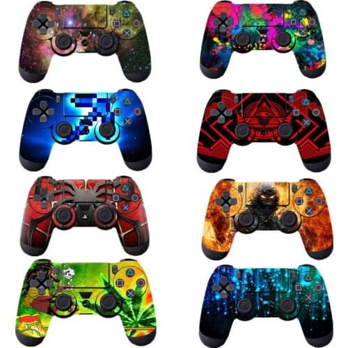 For Sony Playstation4 PS4 Controller Sticker Gamepad Skin Protective Cover For PS 4 Game Accessories Slim Camouflage Stickers