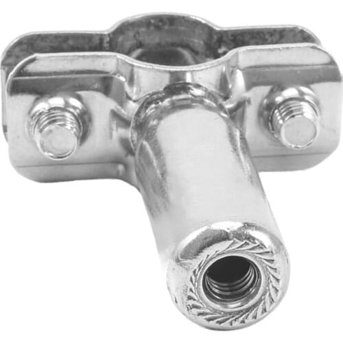 M8x1.25mm Female 50mm L Fit 19-108mm OD Tube 304 Stainless Steel Pipe Hanger Bracket Clamp Suppoert Clip Homebrew