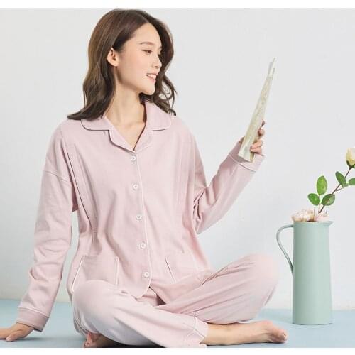 Spring Cotton Night Wear Maternity Nighties Nursing Clothes Sleepwear Breastfeeding Nightwear Pajamas Pregnancy