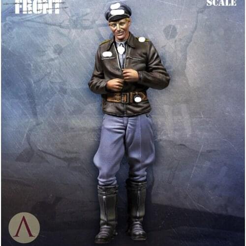 1/35, World War II soldiers, Resin Model Soldier GK, World War II military theme, Unassembled and unpainted kit