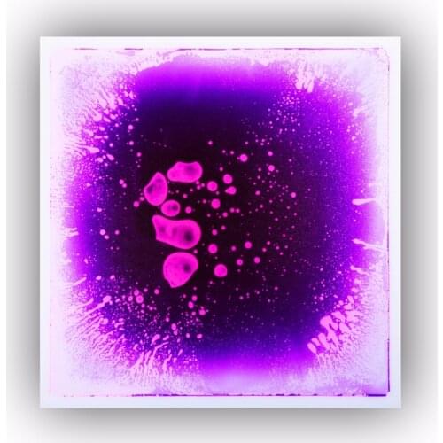 19.7''x19.7'' Purple Liquid Floor Tiles for Bar Fashion Shop Decoration, Flooring Tiles Non-Toxic Children Play & Exercise Mat