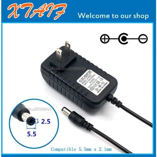 9V 1A DC5.5*2.5mm AC/DC Power Adapter US plug Center Negative charger supply 9V1A for Other free shipping Special offer