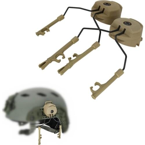 ARC Rail Adapter for Peltor Comtac I II III Tactical Headset, Military Airsoft Hearing Protection Electronic Headset Accessorie