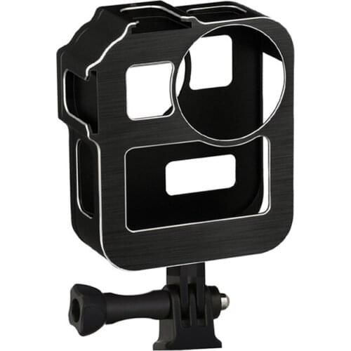 CNC Aluminum Housing Case with UV Lens Filter for GoPro Hero 9 Black Cage Protective Frame for Go Pro Hero9 Camera Accessories