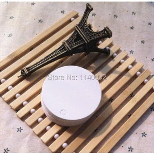 Free shipping 500 pcs a lot dia.4cm blank round white paper tag/baking price tags/clothing hang tag/wedding decorated card