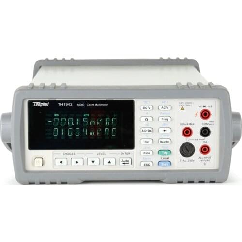 Tonghui TH1942 Digit Multimeter High precision desktop 4 4/5-digit true-RMS digital multimeter