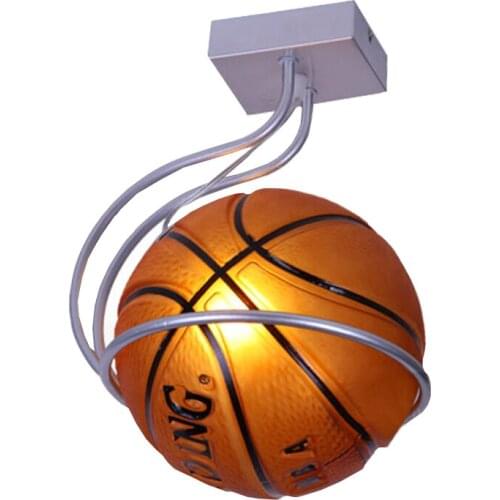 Children bedroom ceiling lighting modern ceiling lamps basketball lights led ceiling lamp flush mount ceiling light kids room