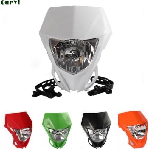 Motorcycle Headlight Headlamp For YAMAHA WR250F 2015-2018 WR450F 2018 MX Enduro Dirt Bike Universal CRF YZF DRZ KLX
