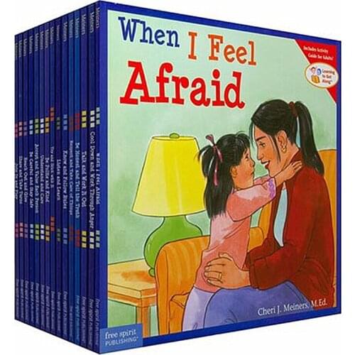 4-8 year 15 book/set Learning to Get along Children English picture book EQ cultivation series Early English enlightenment