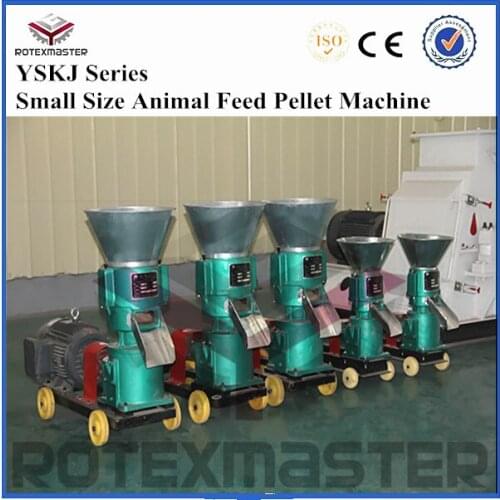 100-300kg/h Capacity Chicken Duck Rabbit Pig Cattle Animal Feed Production Line Plant