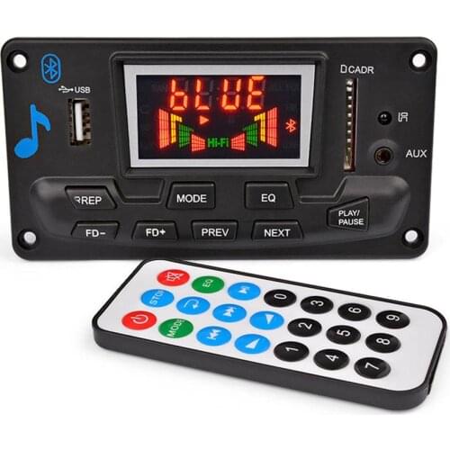 Multi Function Bluetooth MP3 Audio Lossless APE Decoder Board With APP Control EQ FM Spectrum Display For Amplifiers