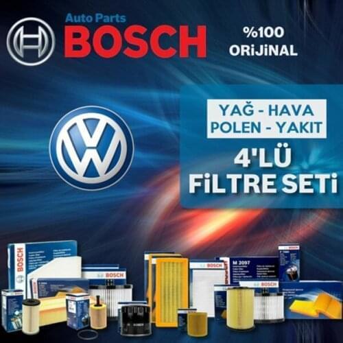 For Vw Polo 1.6 Bosch Filter Care Set 1996-1999