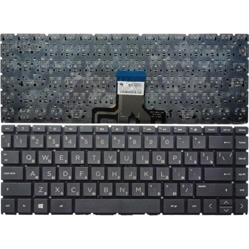 New Laptop Russian Keyboard For HP Pavilion X360 14-CK 14-CD 14-CE 14-CM 14-DG TPN-I131 TPN-Q207 RU Keyboard No Backlit