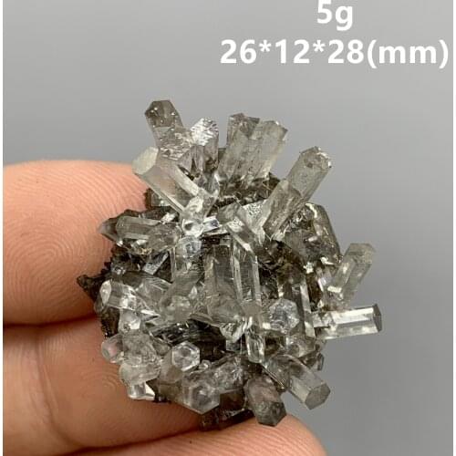 Very rare! 100% natural Six side column shape Transparent Calcite mineral specimen stones and crystals healing crystals quartz