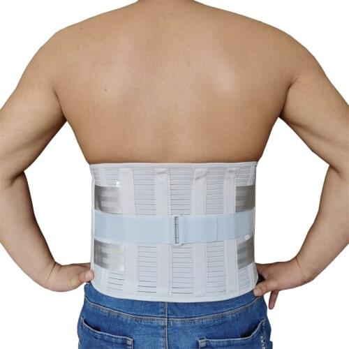 Orthopedic Corset Belt Breathable Back Support Double-side Pulls Men Back Waist Support Belts Postural Correction B35