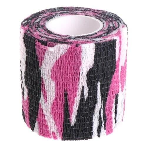 Tattoo Self-adhesive Non-woven Elastic Sport Tape Bandage Grip Tube Cover Wrap