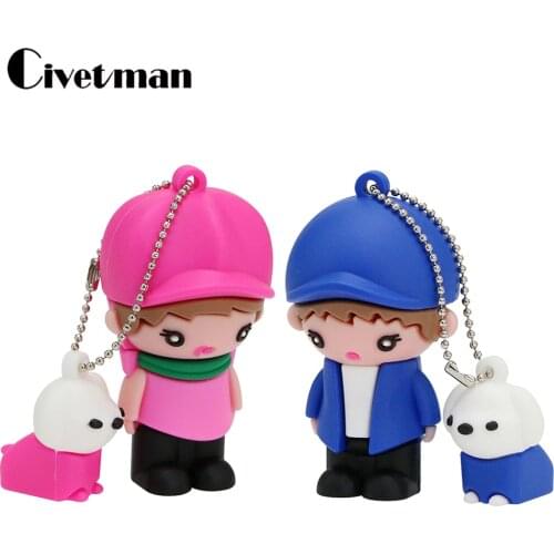 Wedding Usb Flash Drive Cartoon Baby Pendrive 8GB 16GB 32GB 64GB 128GB 256GB Pen Drives Memoria Cle USB Memory Stick for Child