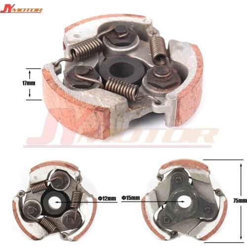 HEAVY DUTY 3 Shoes Clutch Plate 47cc 49cc Mini Pocket PIT Quad Dirt Bike ATV Buggy